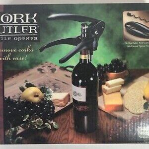 Cork Butler Bottle/Wine Opener In Original Box